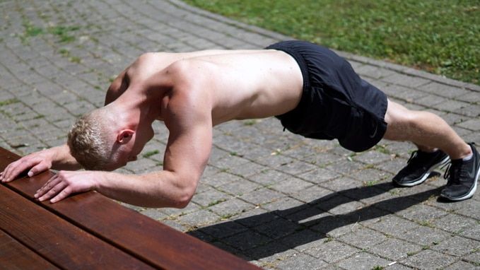 Bodyweight Exercise #2: Bodyweight Tricep Extensions