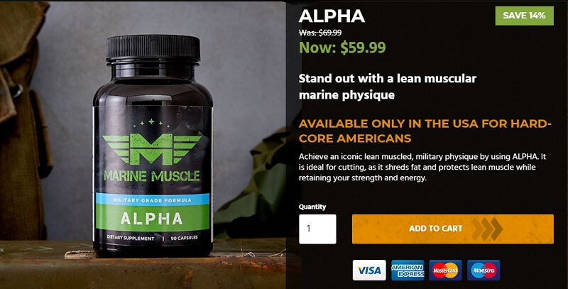 Marine Muscle Cutting Stack-Alpha