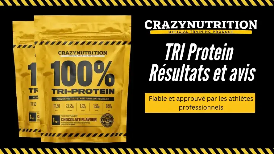 TRI Protein Avis – Meilleure poudre de protéines pour le gain musculaire