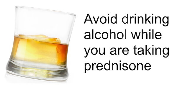 Prednisone and Alcohol