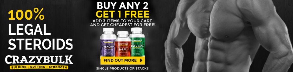 Crazybulk buy2 get1 free