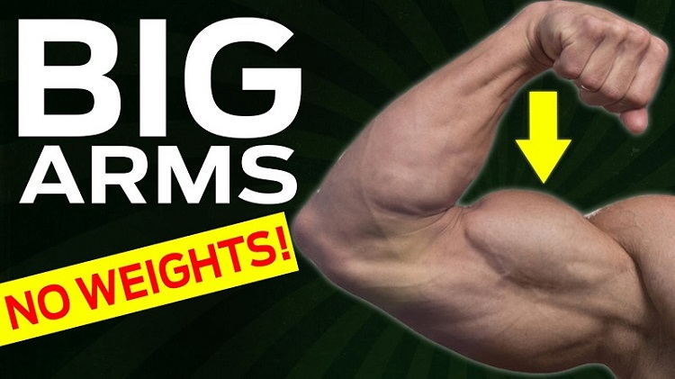 The Best Home Exercise For Getting Big Biceps Without Equipment
