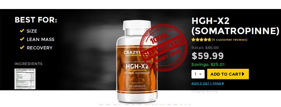 Buy HGH X2