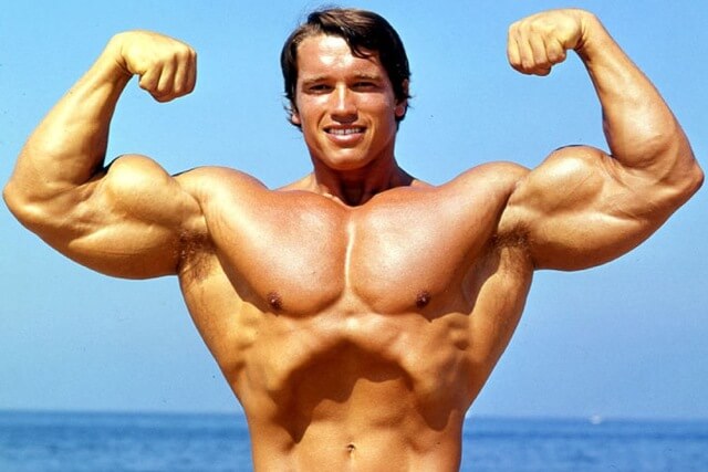 Top bodybuilder #3: Arnold Schwarzenegger
