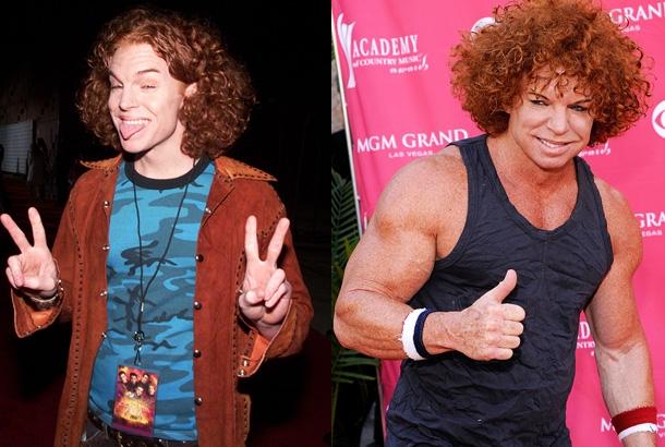 carrot top unbelievable physical change