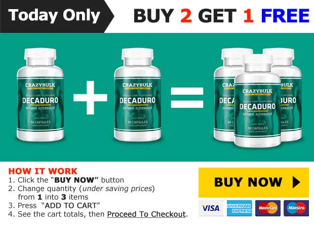 crazy bulk deca duro- buy 2 get 1 free- no side effects