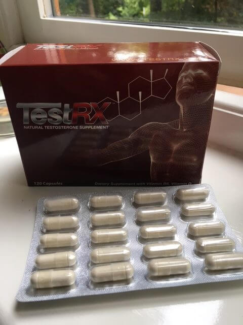 test rx - testosterone booster pills