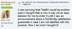 kierkegaard review on test rx