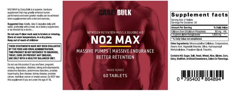 Crazy-Bulk-NO2-Max-ingredients