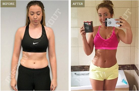 Instant Knockout Fat Burner Before and After