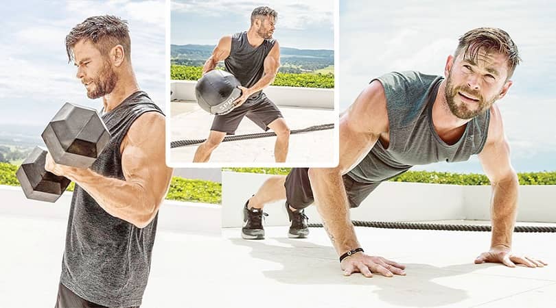 Chrsi Hemsworth's Thor workout routine