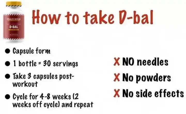 how to take d-bal