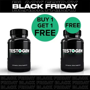 Testogen Black Friday buy 1 get 1 free