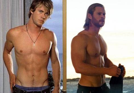 chris-hemsworth while in Home and Away (2007-2011