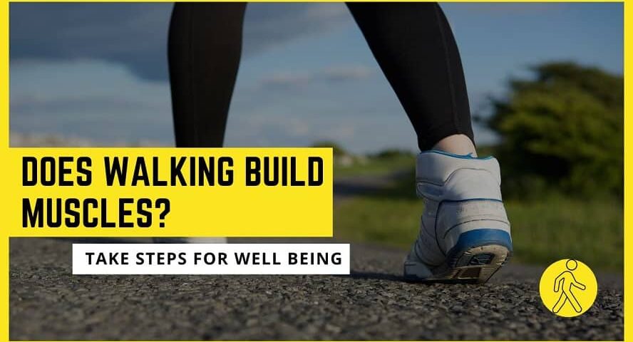 does walking build muscle