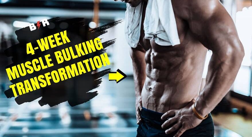 4 Week Muscle Bulking Transformation