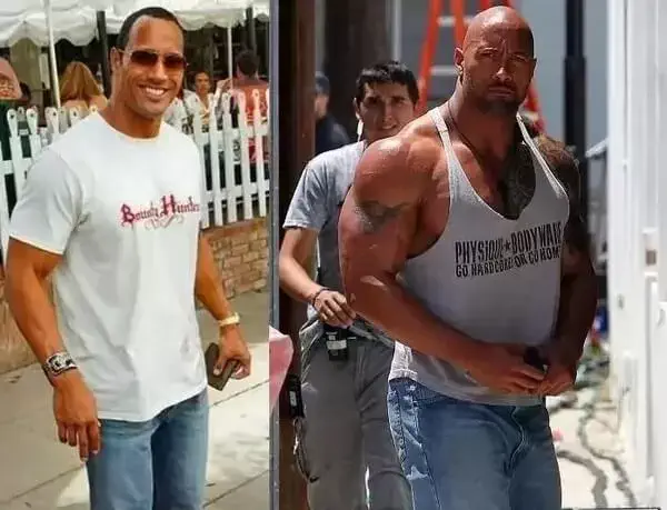 rock before and after