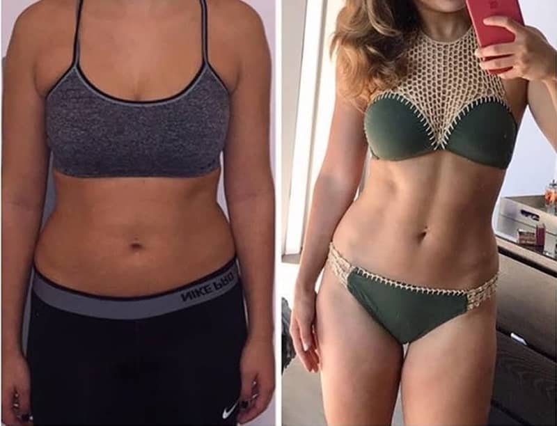 Forskolin 250 before and after picture