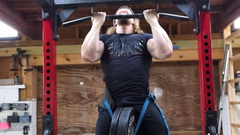 weighted pullups for HGH